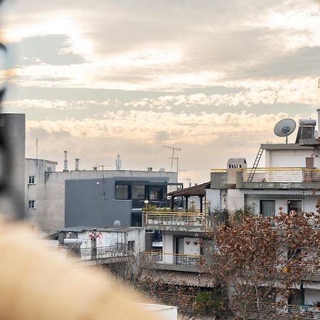Pomegranate Luxury Penthouse Maisonette With Beautiful Terrace & Free Parking By Binobi ! Thessaloniki Exterior foto