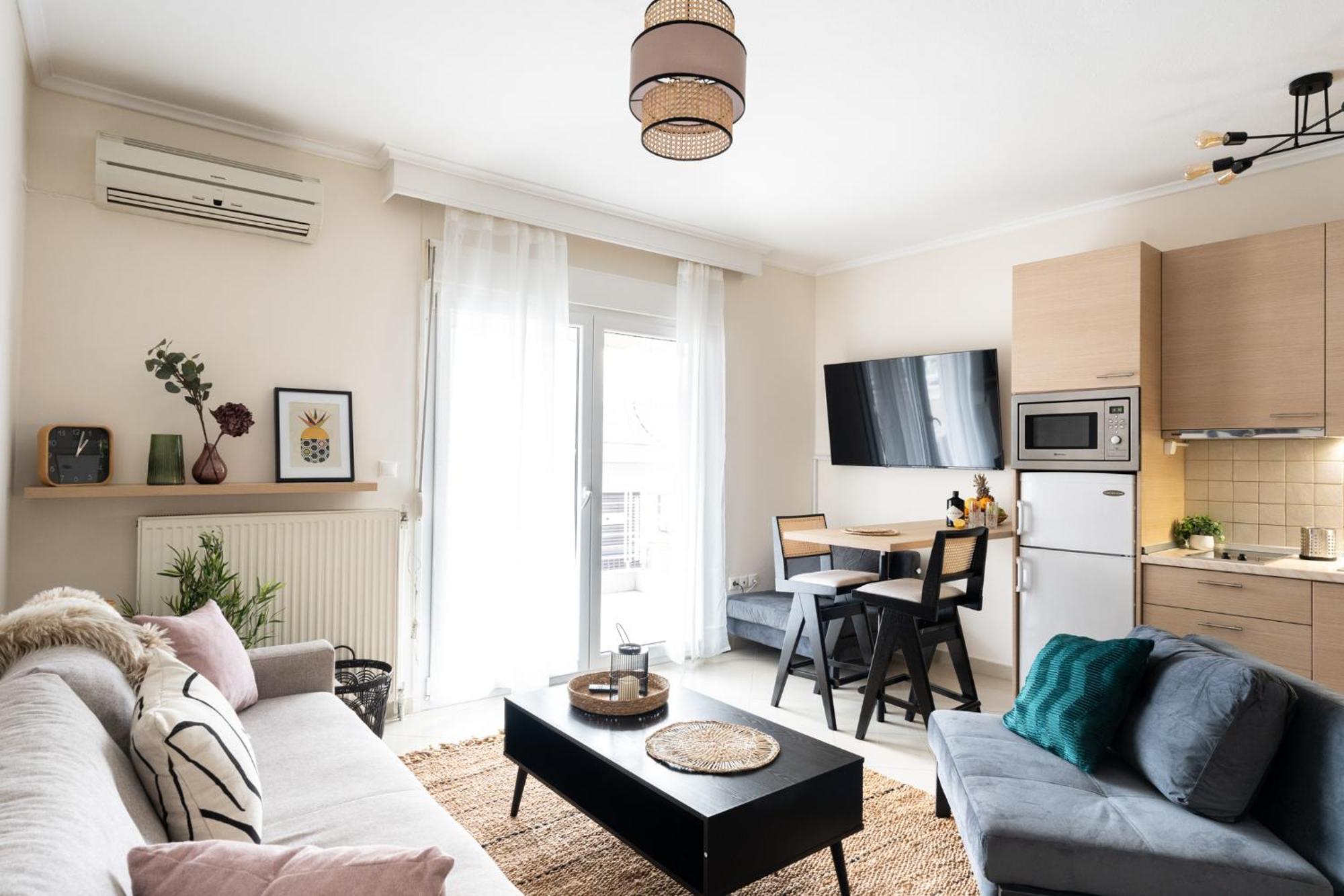 Pomegranate Luxury Penthouse Maisonette With Beautiful Terrace & Free Parking By Binobi ! Thessaloniki Exterior foto