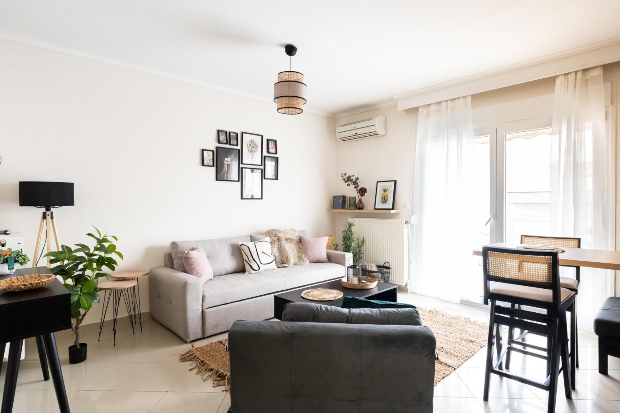 Pomegranate Luxury Penthouse Maisonette With Beautiful Terrace & Free Parking By Binobi ! Thessaloniki Exterior foto