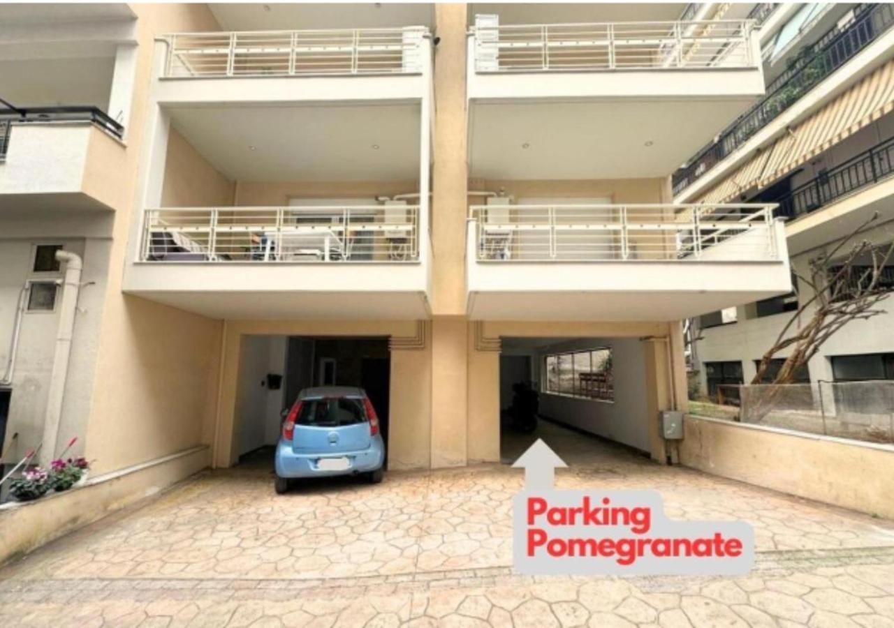 Pomegranate Luxury Penthouse Maisonette With Beautiful Terrace & Free Parking By Binobi ! Thessaloniki Exterior foto